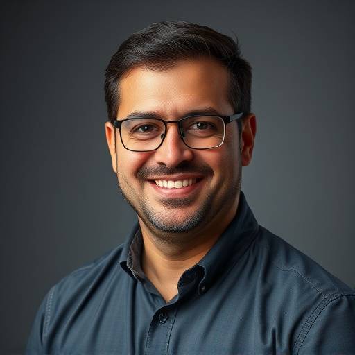Retrato de Pedro Henrique Souza, gerente de produäão da Mobiliária Carvalho.